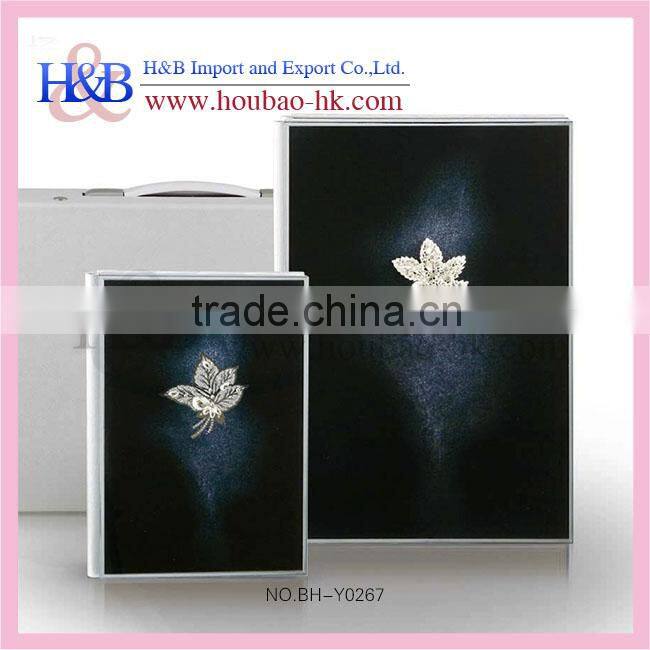 Wholesale Wedding Ring A4 Acrylic Wedding Photo Album Cover