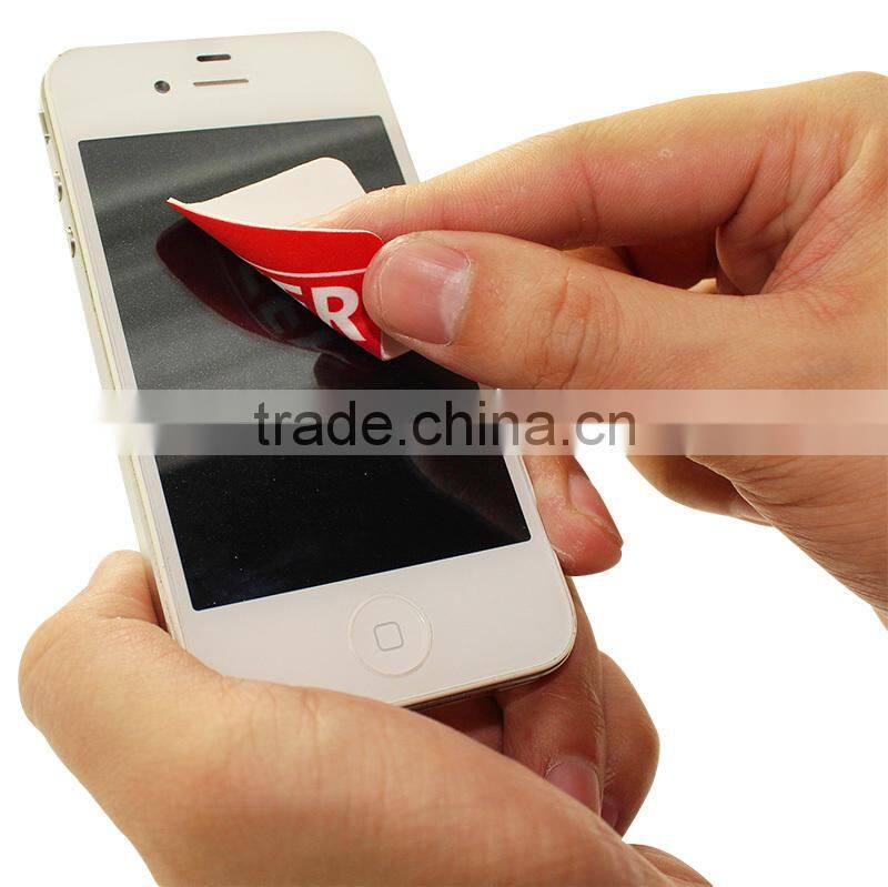 colorful microfiber mobile sticker