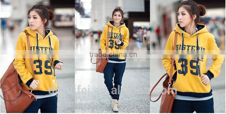 women's sport leisure hoodies suits workout suit Sweatshirts