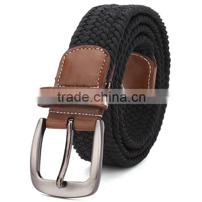 2014Fashion Braided Belt rayon yarn knitted belt