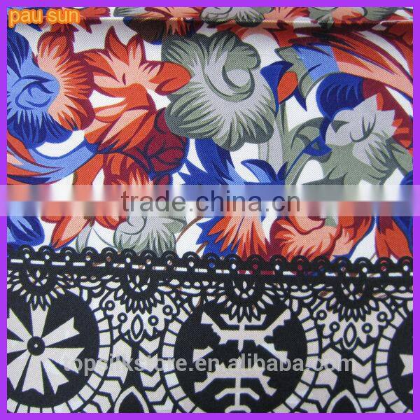 top designer 100% silk scarf rectangular silk scarf