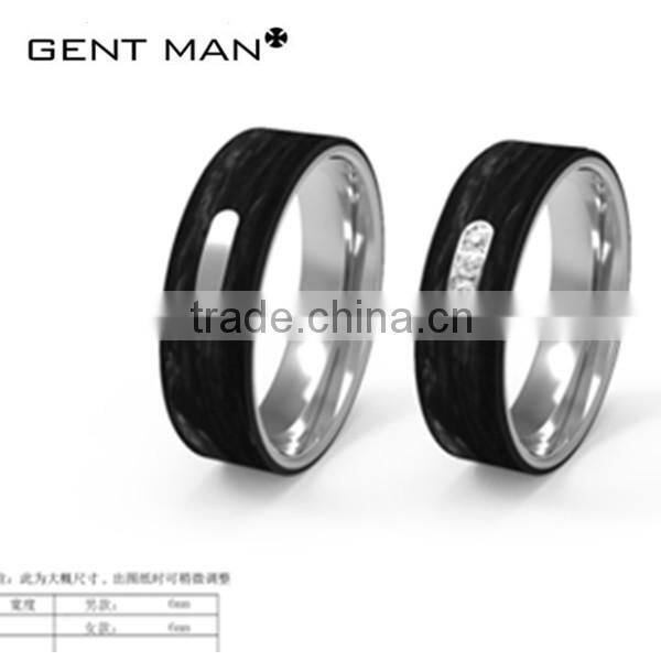 China manufacture offer couple rings jewelry, silver wedding ring for lovers