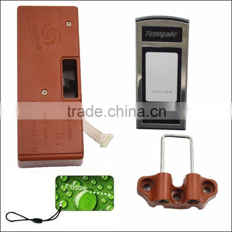 Top Selling RFID Wristband Wooden Box With Electric Lock 12V