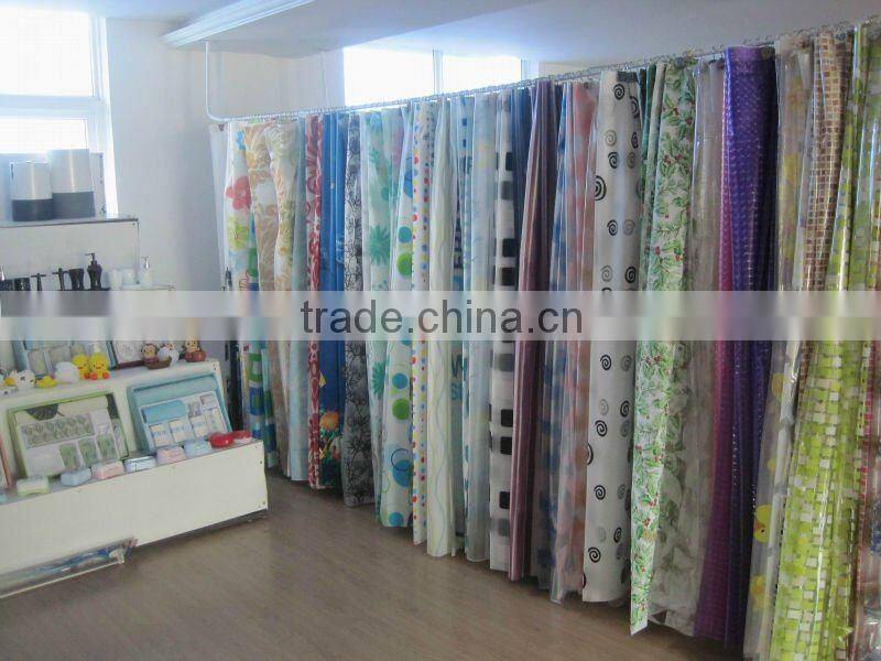 Factory can supply directly Lovely shower curtain waterproof;hand crafted shower curtain