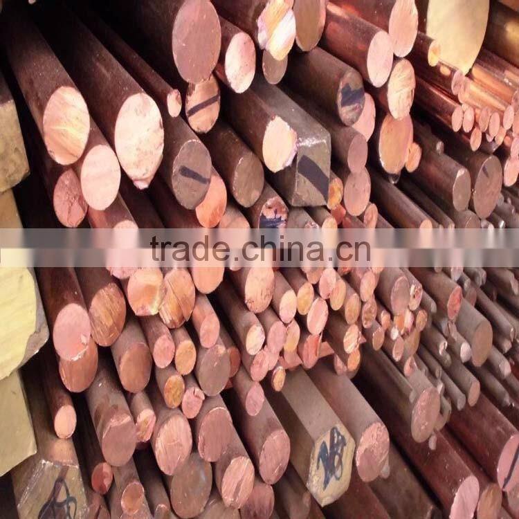 6m C1100 Price for copper round Rod/Flat Round Solid brass Bars