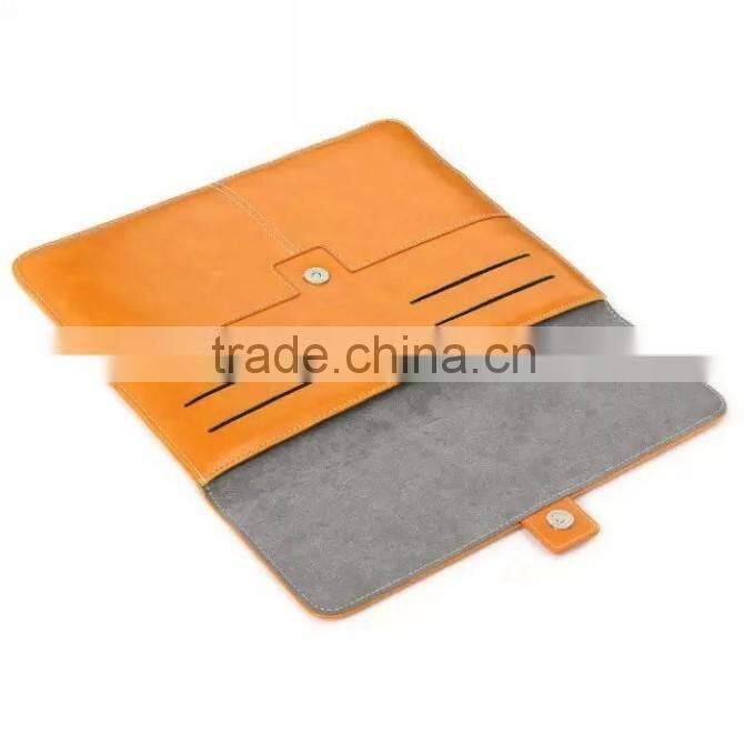 10 Inch Notebook Tablet sleeve PU Leather Cover Built-in Card Slot Sleeve