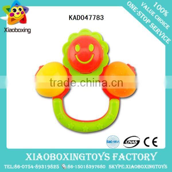 Interesting gift lovely plastic baby bell infant rattle ball toys