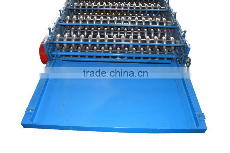 China market new design curving cold roll form machine