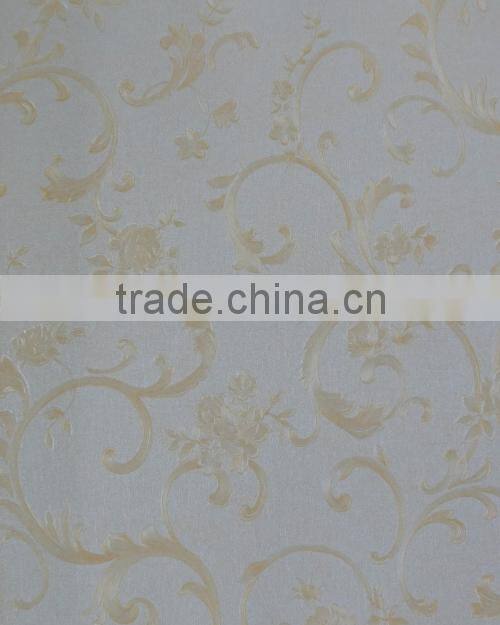 2015 new catalog pvc wallpaper for project BEY10201 cheap good qulity waterproof soundproof