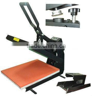 heat press machine with digital separate controller for time and temperature