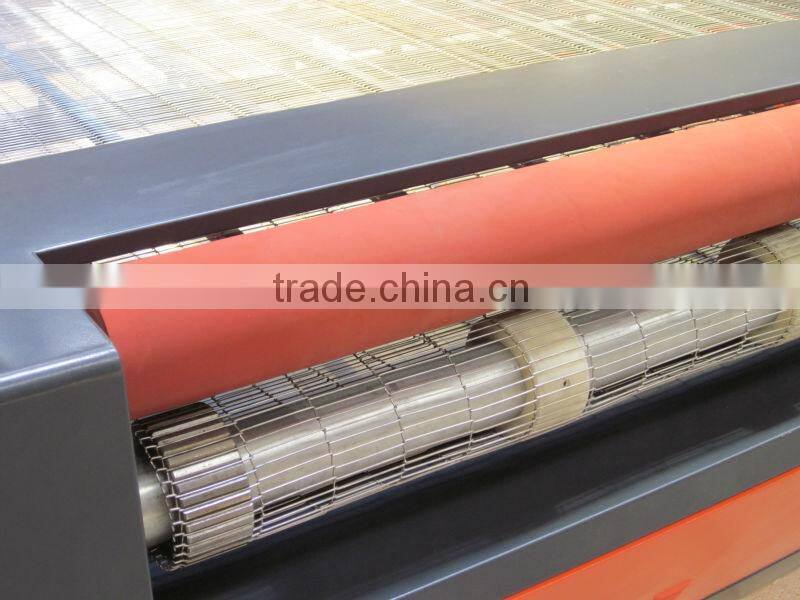 DW1626/DW1640 best price + high precision car cover laser cutting machine auto feed