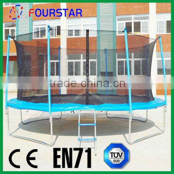 Wuhu fourstar Round Outdoor Sport 10FT Trampoline with safety Net
