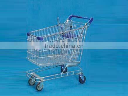 RH-SU180 180L 1025*595*1040mm 4''PU Wheel Unfolding Australia Supermarke Trolley