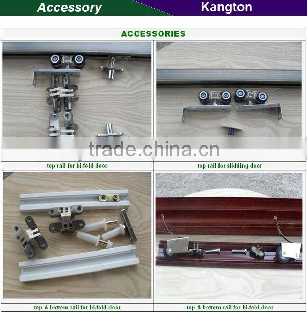 FSC Certificated Interior Wood shutter door, white primer Pine louver shutter door