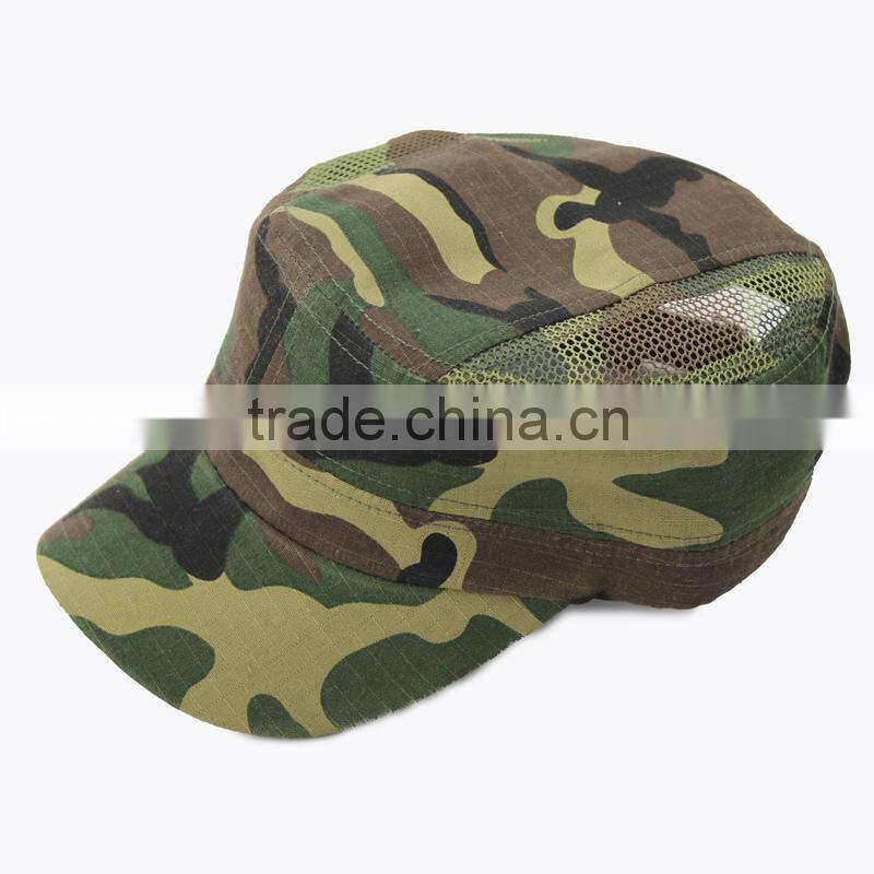 Checked Camo Military Army Hat
