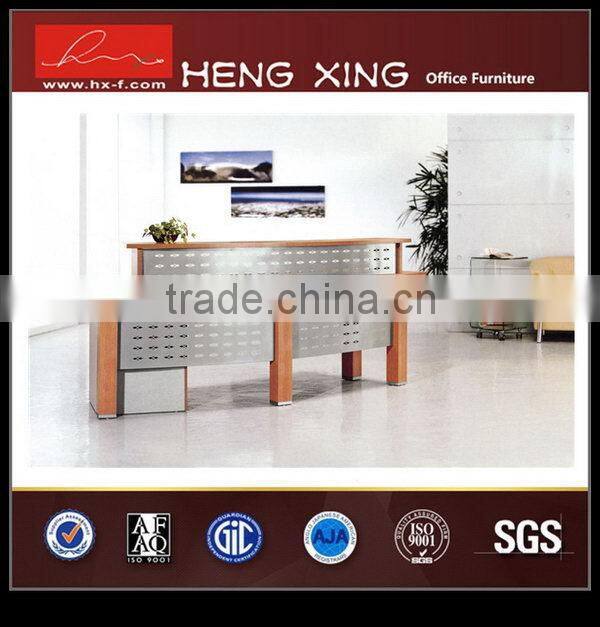 Top quality newly design pure acrylic office reception table
