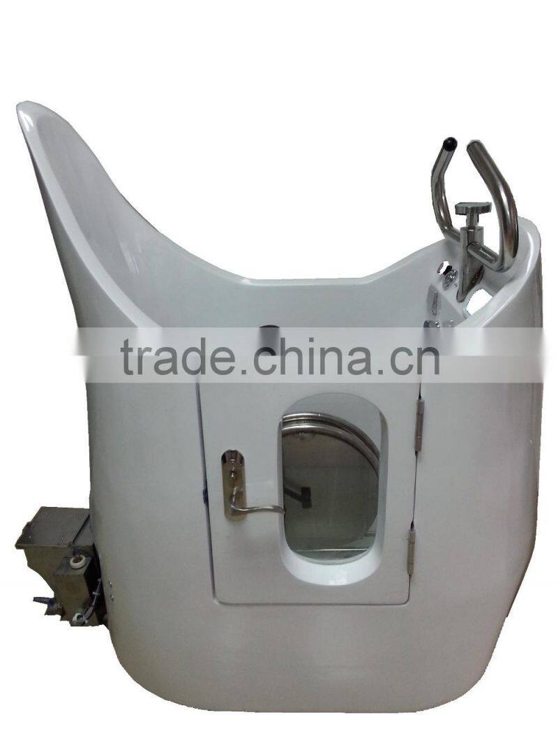 Hot Sale led light Ozone sauna Waterbike Spa Capsule water bike spa