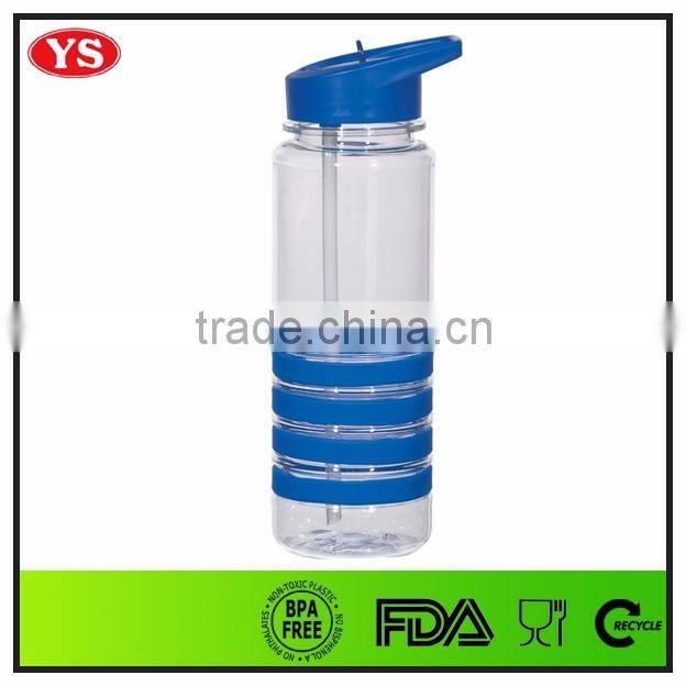 750ml bpa free AS plastic bottle with flip straw