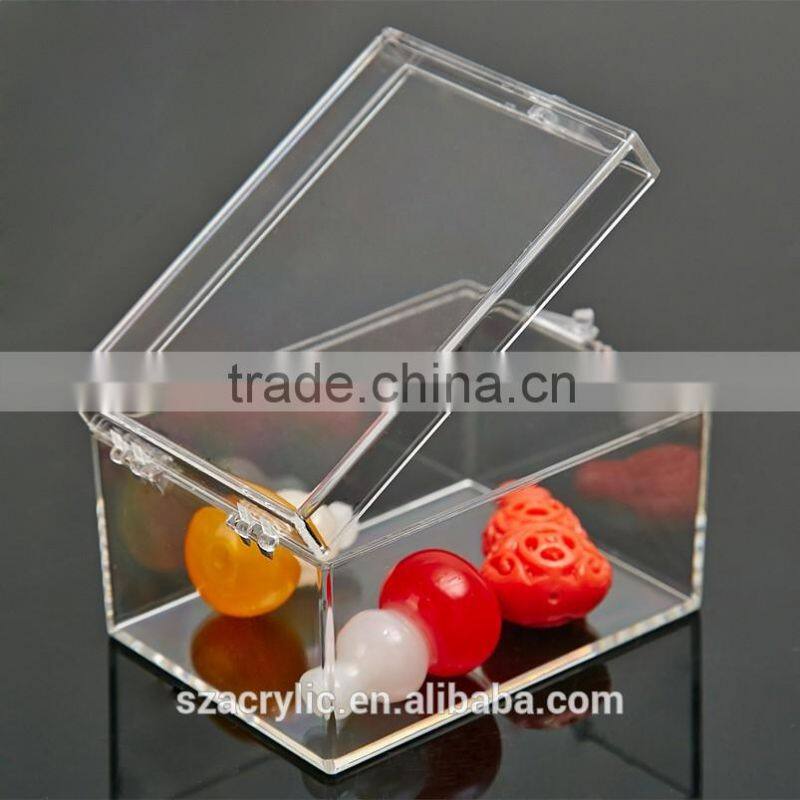 High quality transparent plastic small box storge box wholesale