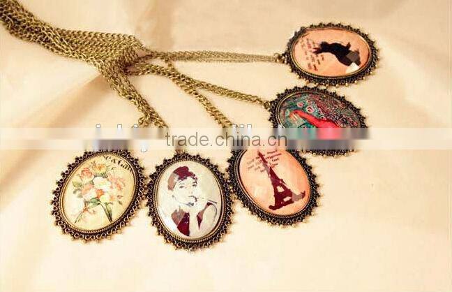 Best Fashion Customized Flat Back Resin Cameo