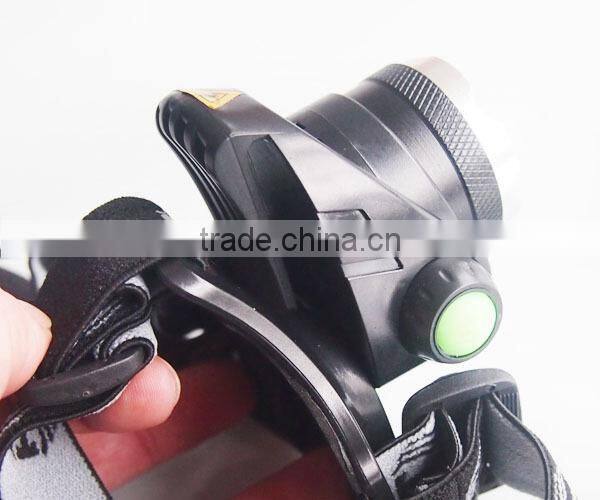 1200lm Aluminum T6 Mining Headlight With 18650 lithium battery 2014