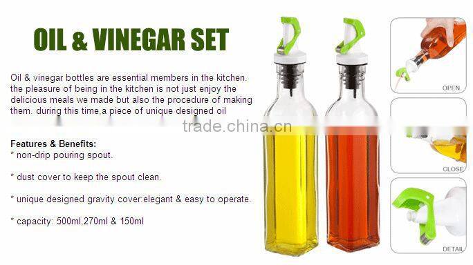 Sinoglass Glass Storage Jars With ss Lid