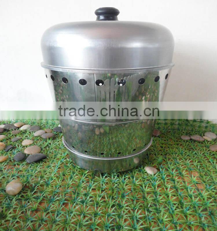 Indoor kitchen equipment restaurant charcoal smoker grill