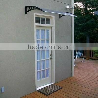 JIASIDA UV Protection Polycarbonate Awning /Door Awning/strong pc awning