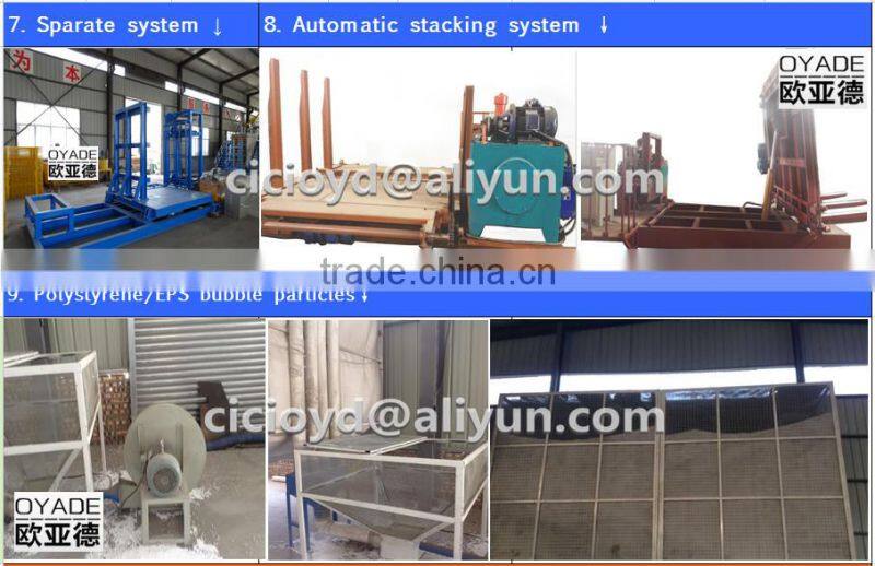 light thermal insulation eps cement solid foam board machinery 100000 sqm/year