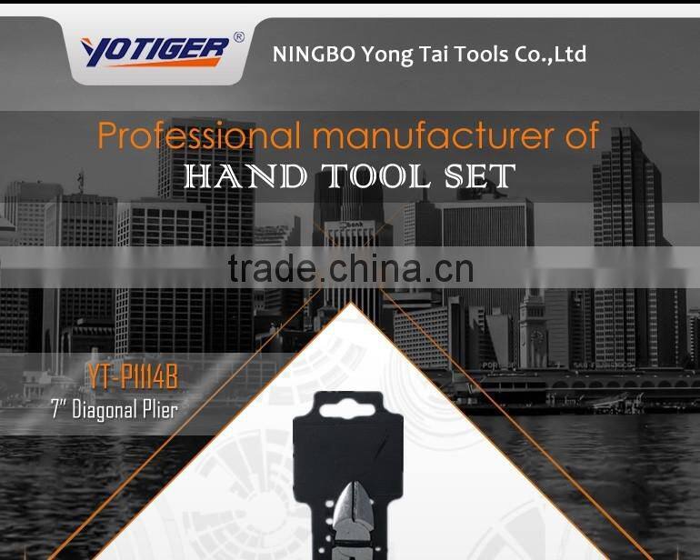 All types of Pliers 7" PVC Handle Diagonal Pliers