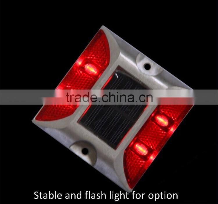 Starlight red flashing light high way cat eye reflective road stud