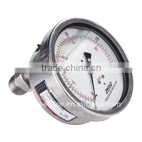 PT124Y-625 axial installation homogenizer diaphragm pressure gauge