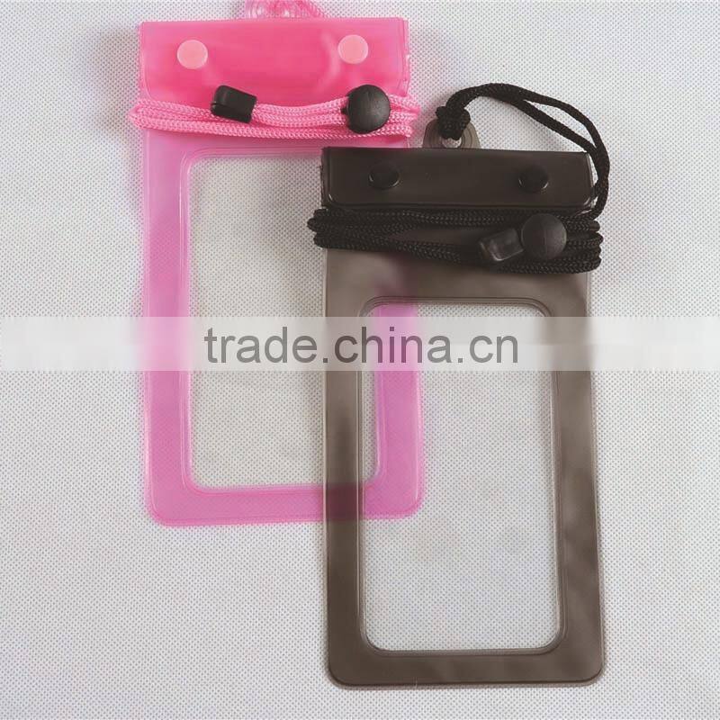 PVC waterproof diving bag for smart mobile phone waterproof sport bag