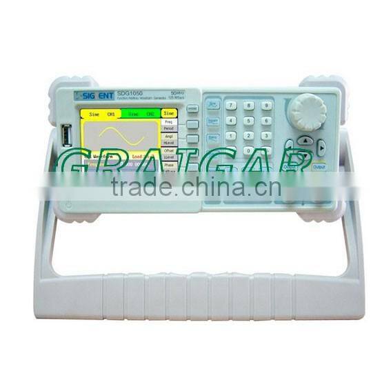 HOT SALE! NEW SIGLENT Arbitrary Function Signal Generator SDG1050 50MHz 125MSa/s 16Kpts 48