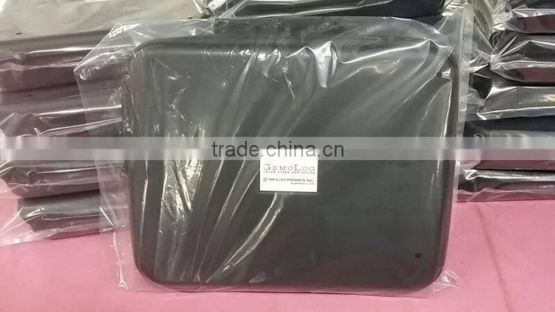 2016 Custom EVA Watch Case Box with Embossed Logo, EVA Watch Zipper Case Pouch Box EC-011