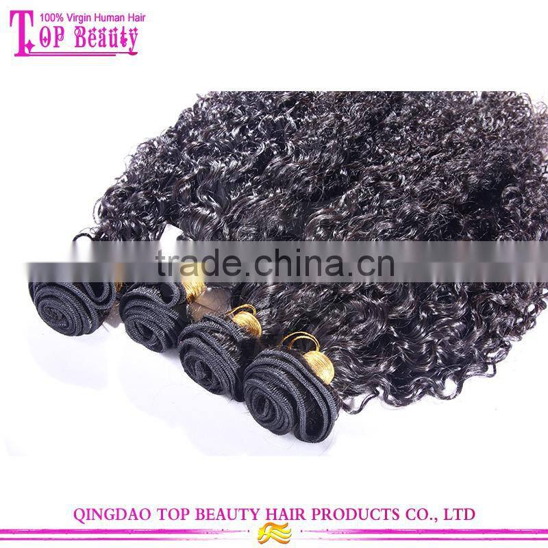Supper quality curly remy hair extension no acid no chemical mongolian 100 human hair