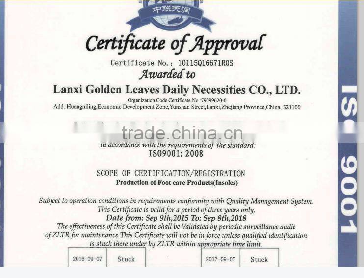 Multiple colors foot massage memory foam spor tLatex foam shoe insole shoes insole