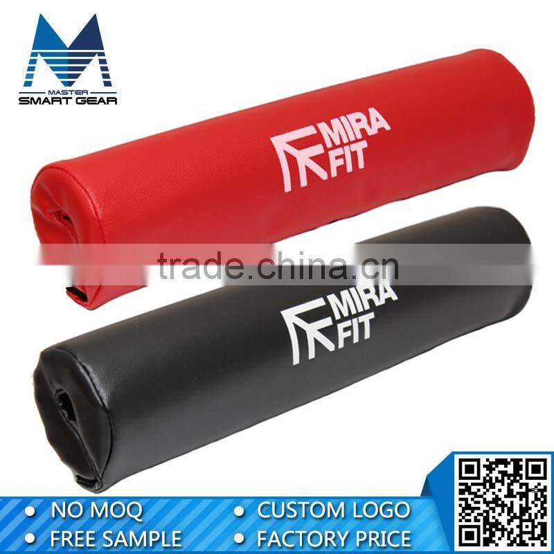 MSG black barbell pad supports