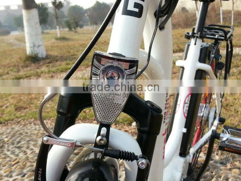 cheap green female city buy electric bike with CE, EN15194