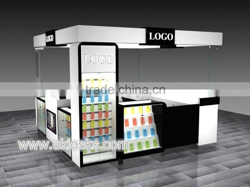 Mall cell phone accessories kiosk | cell phone accessories kiosk design | cell phone accessories display stand for sale