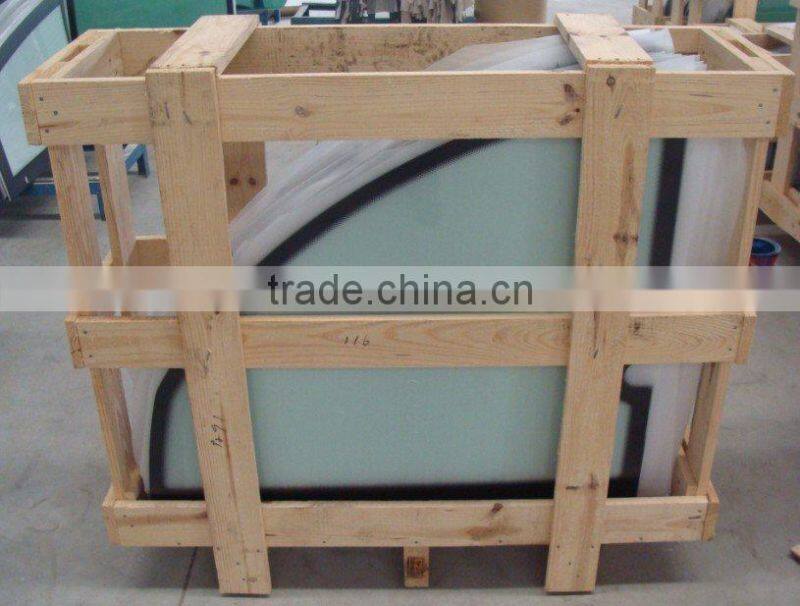 Supply Kato HD 820 excavator Curved tempered Glass windshield