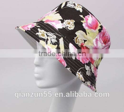 fashion golf black and white plaid bucket hat checked cotton bucket hat wholesale