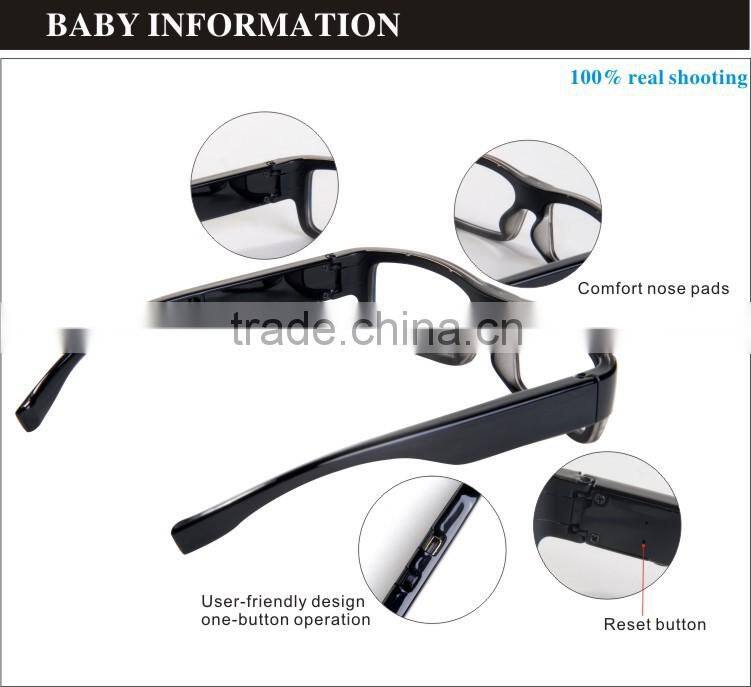 720p dvr mini sunglasses camera hidden camera