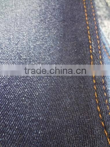 2016 soften staight men jeans material 99cotton 1polyester denim fabric