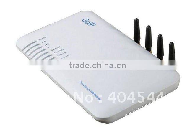 GSM VoIP Gateway/GoIP Gateway for Call Termination (4 Channel 4 SIM Cards)