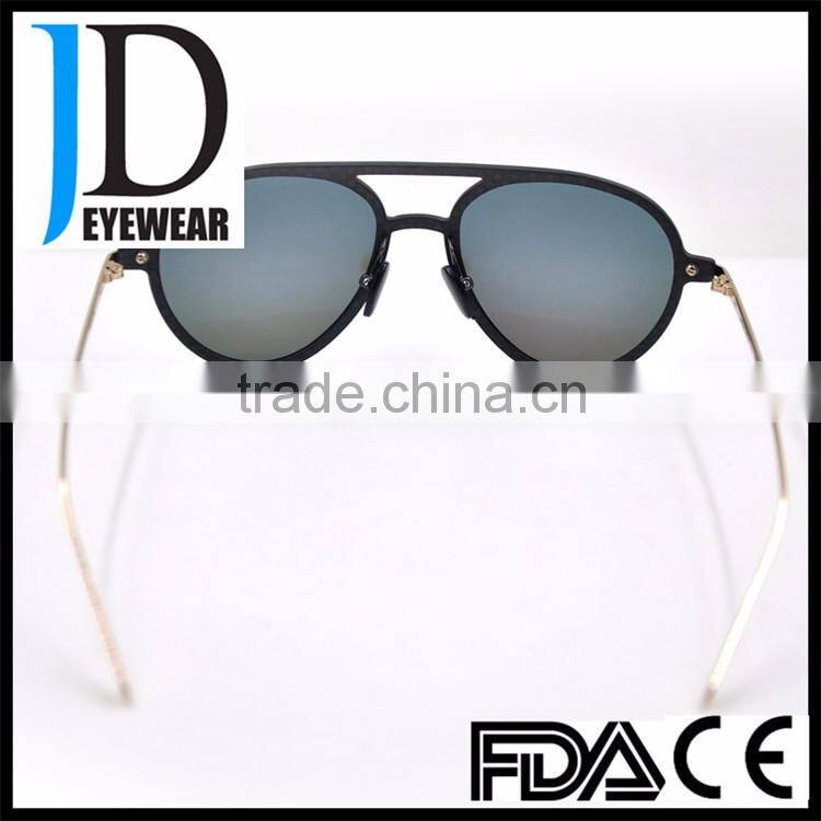 2016 Latest fashion men women polarized carbon fiber sunglasses