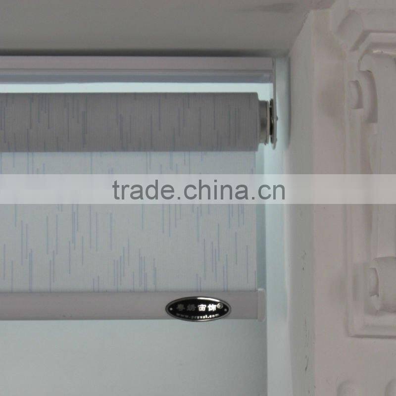 Cord Spring Control Blackout Retractable Roller Blinds