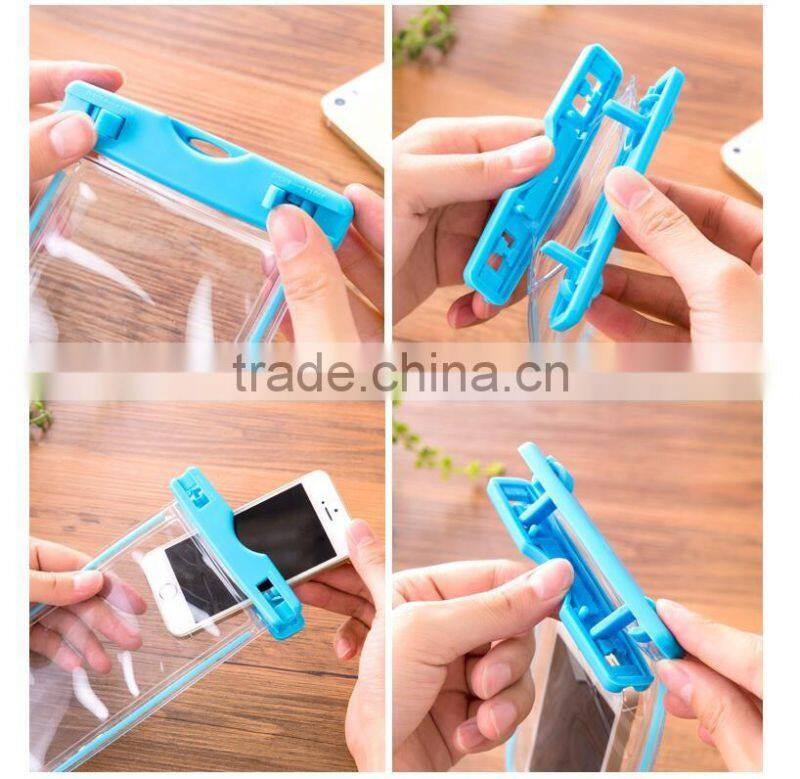 Universal Waterproof Case Outdoor Cellphone Dry Bag for All Phones Fluorescent design
