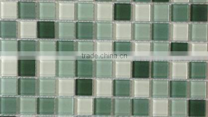 spring leaf glass mosaic for interior door