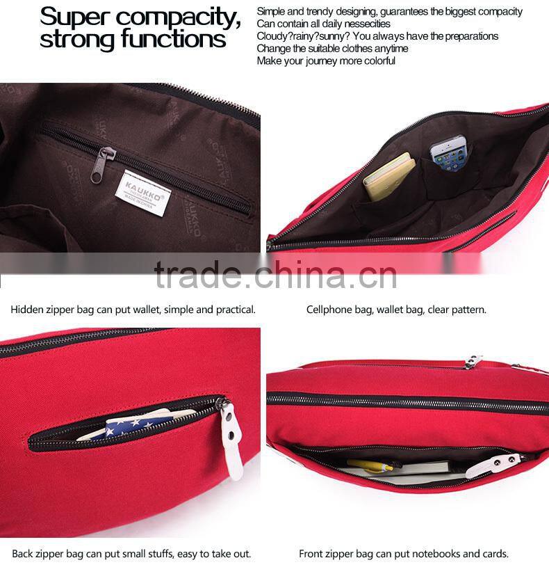 2015 New Arrival Lady Canvas Shoulder Bags for Womens with Many Colors Messenger Bags for Femal Students